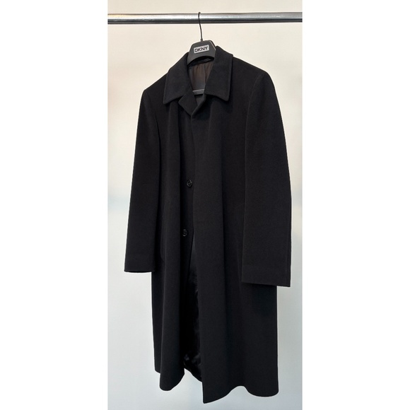 HUGO BOSS ANGORA WOOL COAT - Picture 1 of 5